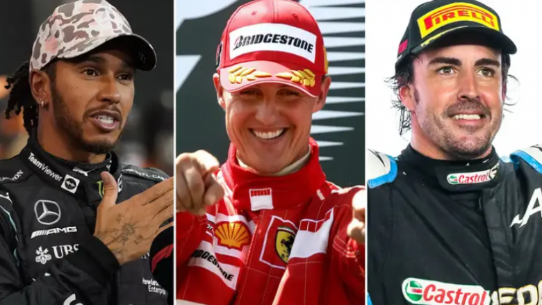 Renditen 10 pilotët me fitimet më të mëdha në Formula 1 nga të gjitha kohërat – Schumacher i pakonkurrencë