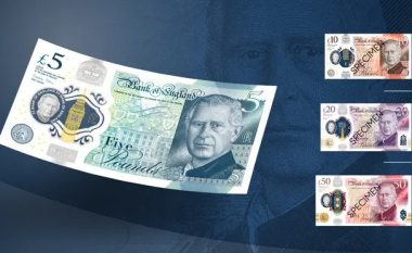 Banka e Anglisë prezanton kartëmonedhat e reja me pamjen e Mbretit Charles III – pritet të hyjnë në qarkullim nga mesi i 2024-së