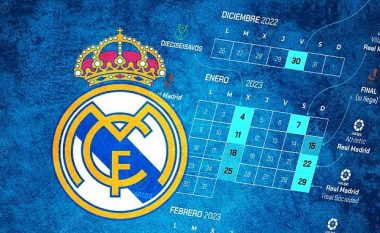 Kalendari i tmerrshëm i Real Madridit pas Kupës së Botës: 17 ndeshje në më pak se dy muaj, në pesë gara