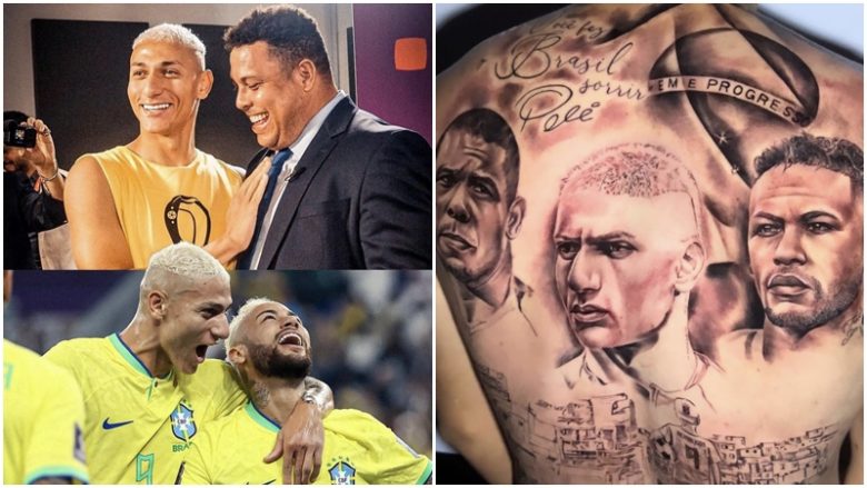 Neymar i kërkoi Richarlison të hiqte tatuazhin e tij dhe i dërgoi para për ta bërë këtë gjë