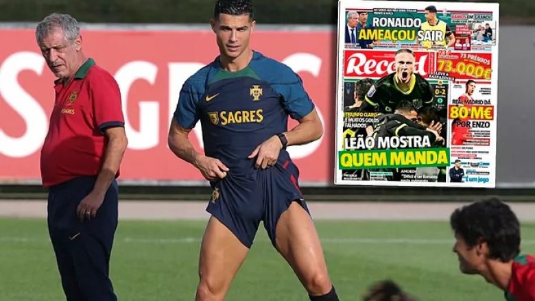 “Tërmeti Cristiano” – problemet e tij e kushtëzojnë Portugalinë, Ronaldo kërcënoi me largim