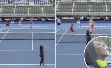 Pesë persona kundër Serena Williamsit në të njëjtën kohë – legjenda e tenisit shkatërron që të gjithë
