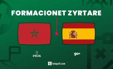 Formacionet zyrtare: Maroku – Spanja