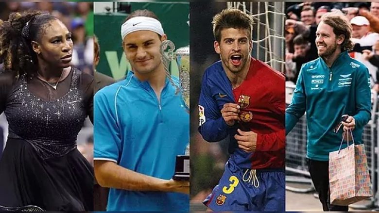 Nga Williams te Federer, Pique dhe Vettel – sportistët që u pensionuan gjatë vitit 2022