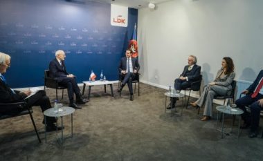 ​Abdixhiku në takim me ambasadorin francez shpreh shqetësimin e LDK-së për situatën në veri