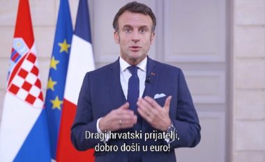 Macron uron në gjuhën kroate hyrjen e këtij vendi në eurozonë