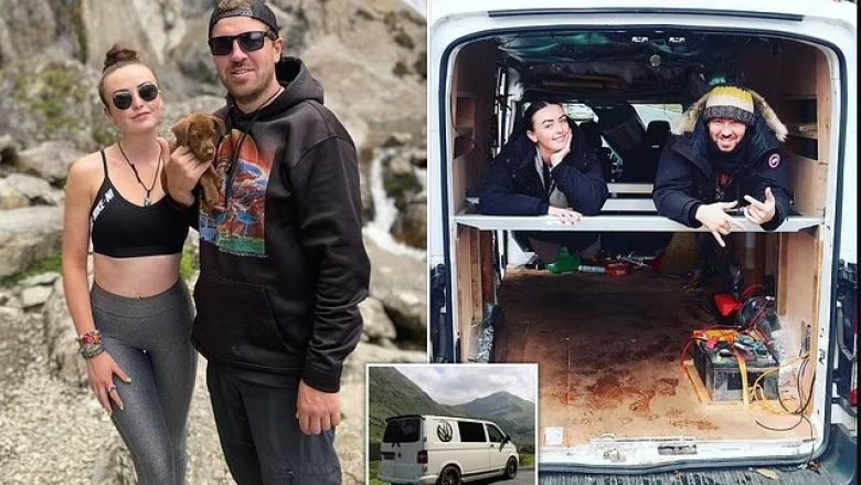 Hoqën dorë nga jeta në qytet për të jetuar në furgon, çifti britanik thotë se kursejnë qindra funte në muaj