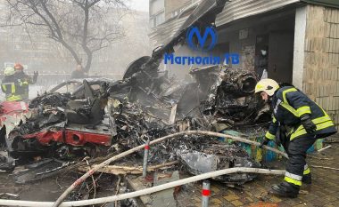 Rrëzohet një helikopter pranë një kopshti të fëmijëve jo larg Kievit – raportohet për të vdekur