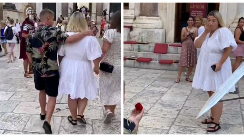 Propozimi për martesë në qytetin kroat, që u bë viral në rrjetet sociale