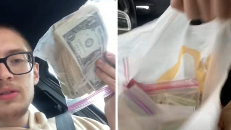 Shkoi për të marrë ushqimin e porositur në McDonald’s, u kthye me qesen e mbushur plot para – brenda kishte 5 mijë dollarë