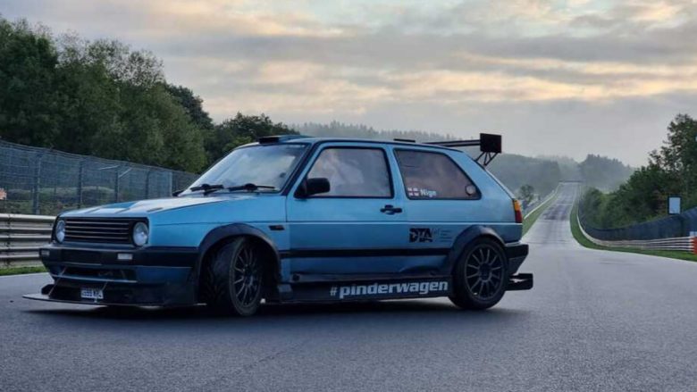 Volkswagen Golf Mk2 me 509 kuaj-fuqi, “nxjerr bishën” në Nurburgring