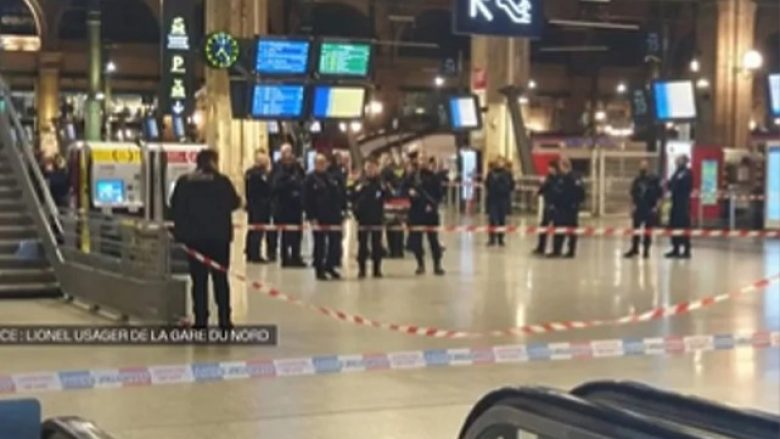 Sulm në stacionin e trenave në Paris, sulmuesi lëndon me thikë disa persona – policia plagos agresorin dhe e prangos