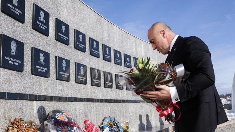 Haradinaj: Masakra e Reçakut, dëshmi e gjenocidit dhe spastrimit etnik në Kosovë