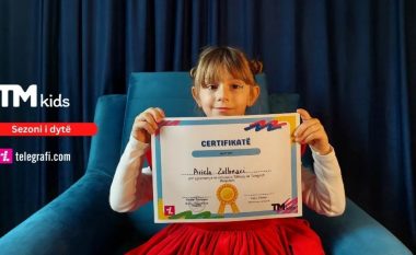 Ariela Zulbeari në TM kids, 5 vjeçarja e cila krahas pasionit për vallëzim dëshiron të bëhet edhe mjeke