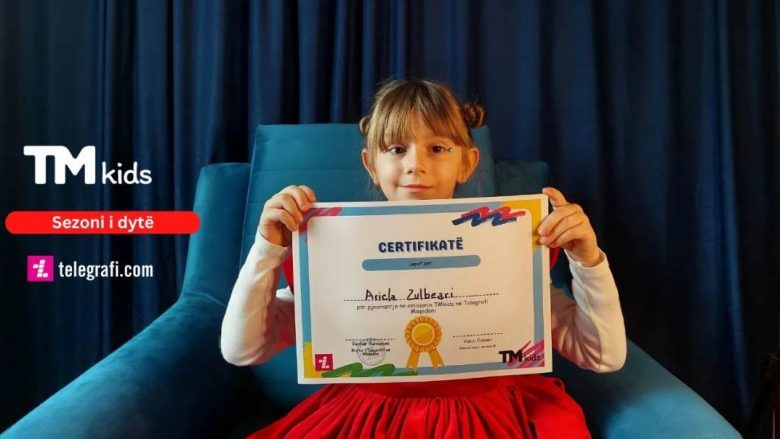 Ariela Zulbeari në TM kids, 5 vjeçarja e cila krahas pasionit për vallëzim dëshiron të bëhet edhe mjeke