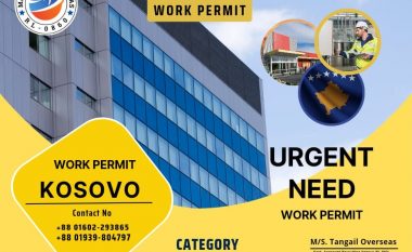Agjencia nga Bangladeshi kërkon punëtorë për punësim në Kosovë