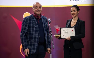 Arba Lluka fituese e çmimit FIDES “Hasan Prishtina” për kontribut filantropik përmes Fondacionit “Agim Lluka”