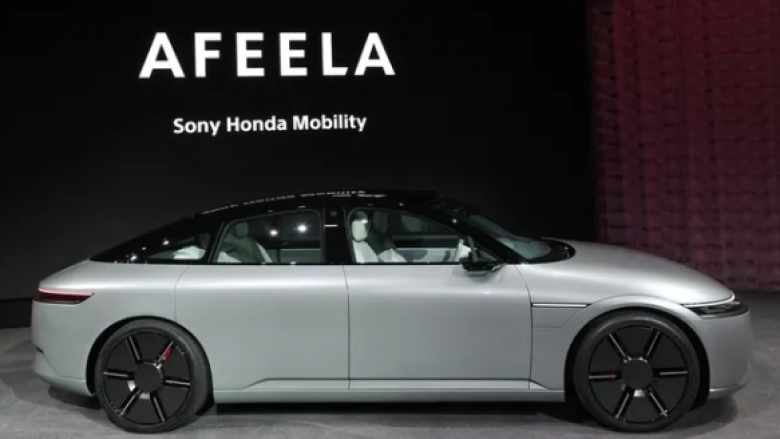 Sony dhe Honda prezantuan në CES markën e tyre të re të makinave elektrike, Afeela