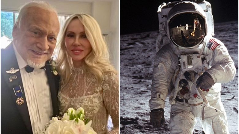 Buzz Aldrin, njeriu i dytë që shkeli në Hënë martohet në moshën 93-vjeçare