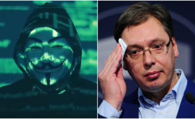 “Anonymous” thotë se ka hakuar faqen e ushtrisë serbe, ka një mesazh për Vuçiqin: Mos e humb kohën me qentë e tu, ushtria juaj nuk mund të leh tani