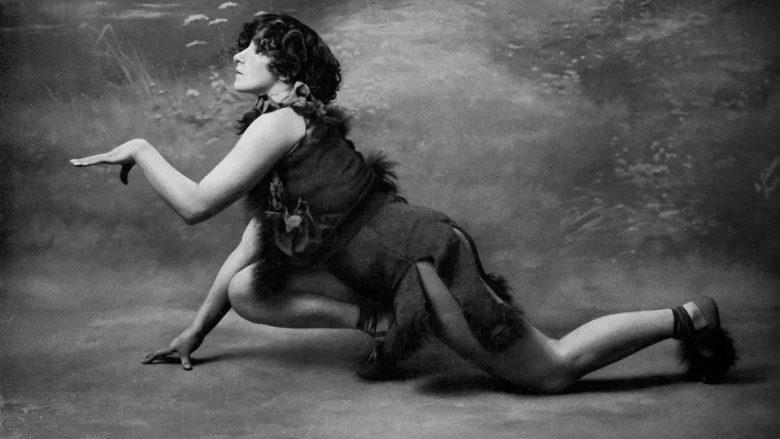 Colette në shfaqjen Le Desire, La Chimere et L'Amour (c. 1906)
