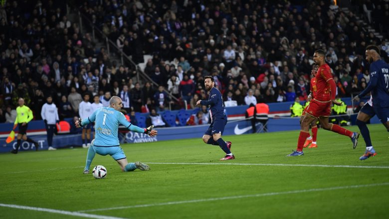 Messi rikthehet me gol, PSG fiton ndaj Angers