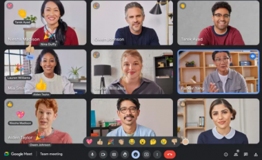 Google lanson ’emoji-t’ në platformën Meet