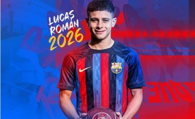Barcelona nënshkruan me talentin Lucas Roman dhe i vendos një klauzolë prej 400 milionësh: Kush është 'El Pocho'?