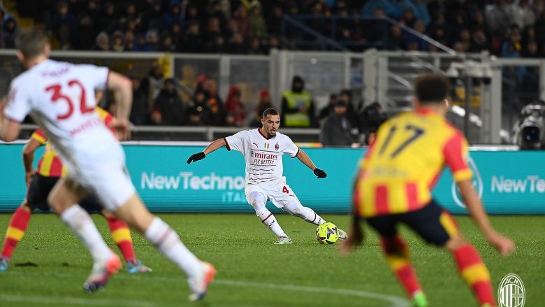 Notat e lojtarëve, Lecce 2-2 Milani: Hjumland dhe Bennacer më të mirët