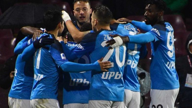 Napoli fiton pa vështirësi te Salernitana dhe vazhdon rrugën drejt titullit