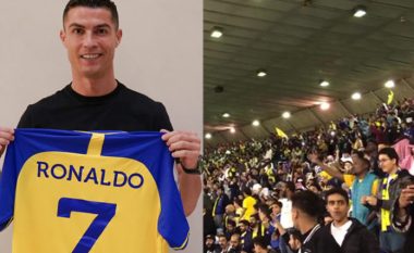 “Ronaldo, Ronaldo, Siuuu” – tifozët e Al Nassr të elektrizuar nga transferimin i Cristianos