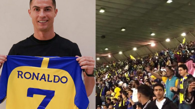 “Ronaldo, Ronaldo, Siuuu” – tifozët e Al Nassr të elektrizuar nga transferimin i Cristianos