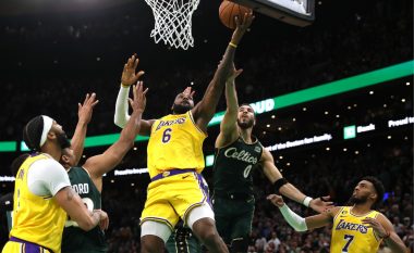 Spektakël në TD Garden, Boston mposhtin rivalët e Lakers pas vazhdimeve