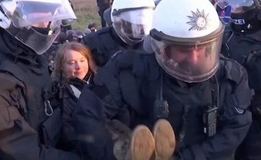 Gretha Thunberg arrestohet në protestën kundër minierës në Gjermani
