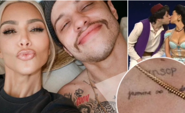 Pesë muaj pas ndarjes, Pete Davidson heq tatuazhet që ia dedikoi Kim Kardashianit