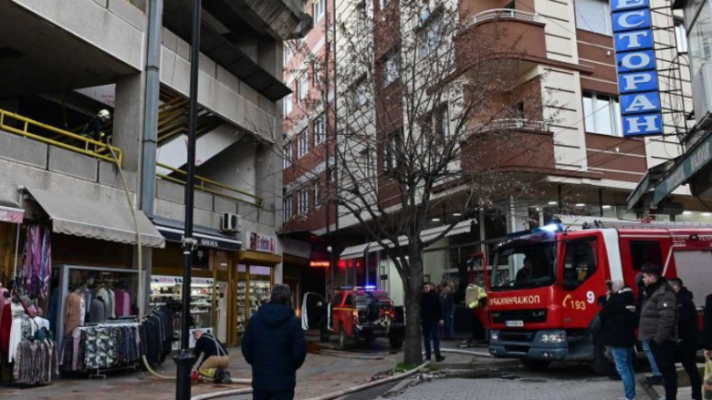 Detaje të reja nga shpërthimi i zjarrit në qendrën e re tregtare në Tetovë