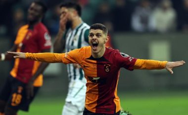 Milot Rashica vjen nga banka dhe shënon në fitoren e Galatasaray