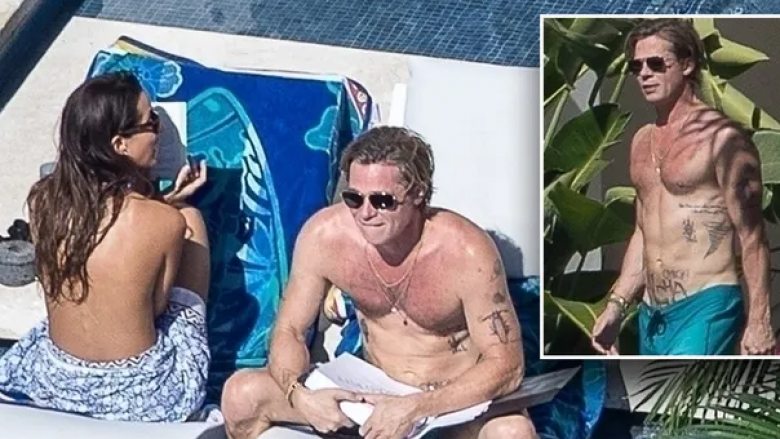 Brad Pitt dhe Ines de Ramon shijojnë pushimet e para për vitin e ri në Cabo Sun Lucas