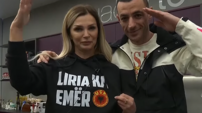 Ganimete Abazi shfaqet me bluzën “Liria ka emër” në Big Brother VIP Kosova