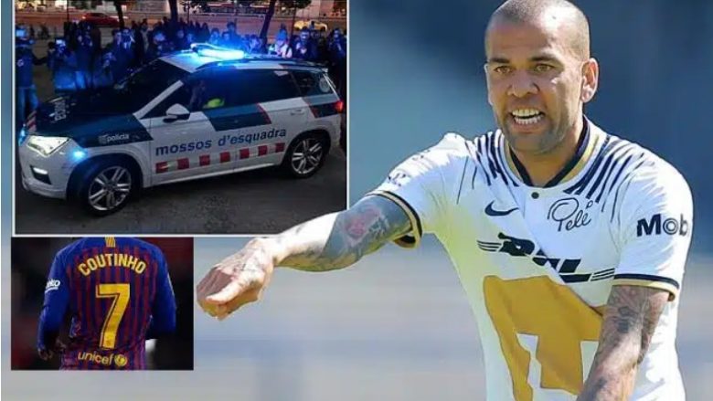 Dani Alves ndan qelinë me “Coutinhon”, ai mbetet në burg i shqetësuar për shëndetin e tij mendor
