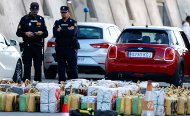 Kapen 4.5 ton kokainë me vlerë 105 milionë euro në Spanjë