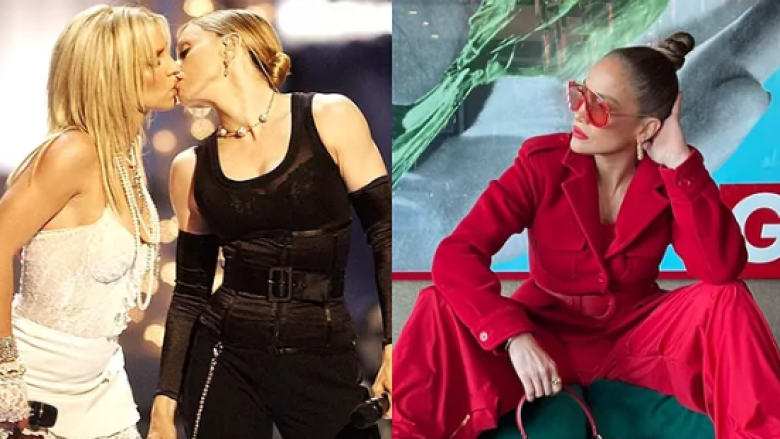 Jennifer Lopez ishte supozuar ta puthte Madonnan në “MTV Video Music Awards 2003”, jo Christina Aguilera