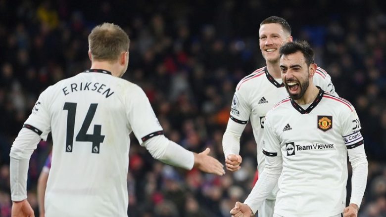 Shkëlqimi i Bruno Fernandes nuk i ndihmoi Djajve të Kuq: Notat e lojtarëve, Crystal Palace 1-1 Manchester United  