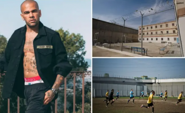 Dani Alves luan ndeshjen e tij të parë në burg, së bashku me ish-truprojën e Ronaldinhos