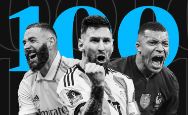 Lista me lojtarët më të mirë për vitin 2022 nga The Guardian - Messi renditet i pari, ndërsa Ronaldo përfundon shumë poshtë