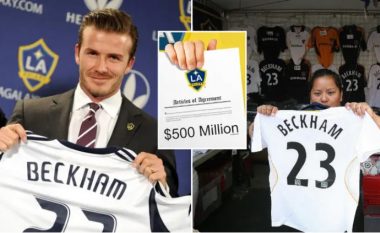 Kontrata e Beckham me LA Galaxy përfshinte dy klauzola që e ndihmuan atë të fitonte 500 milionë dollarë, kjo është gjeniale