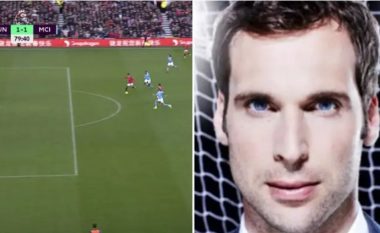 Petr Cech bëhet viral me një postim pas golit të diskutueshëm të Bruno Fernandes kundër Man Cityt