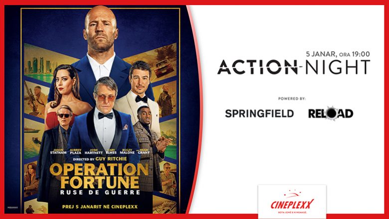Operation Fortune me Jason Statham vjen në Cineplexx me eventin ‘Action Night’ ku do të ketë shumë shpërblime!
