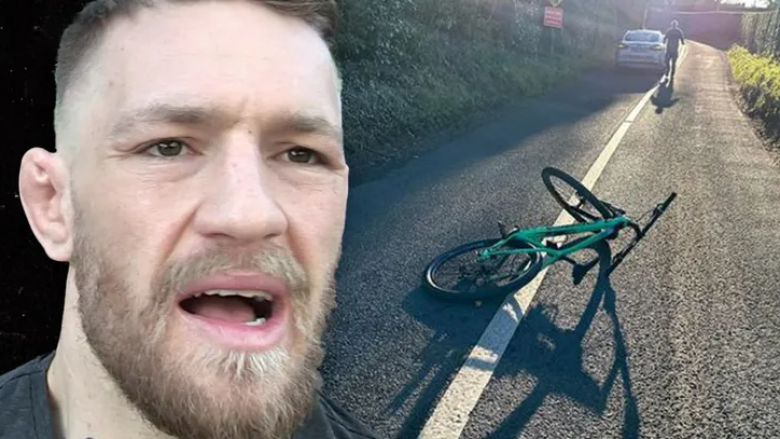 Goditet nga makina derisa po ngiste biçikletën – Conor McGregor i shpëton mrekullisht vdekjes