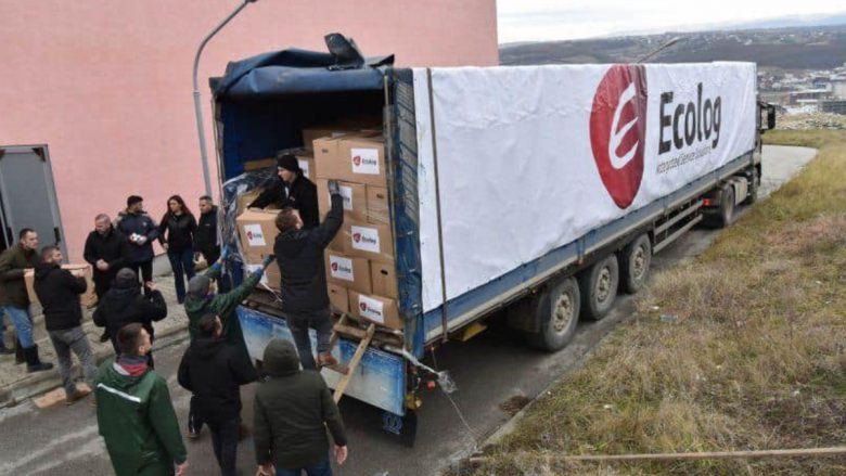 Lazim Destani ndihmon të prekurit nga vërshimet në Kosovë